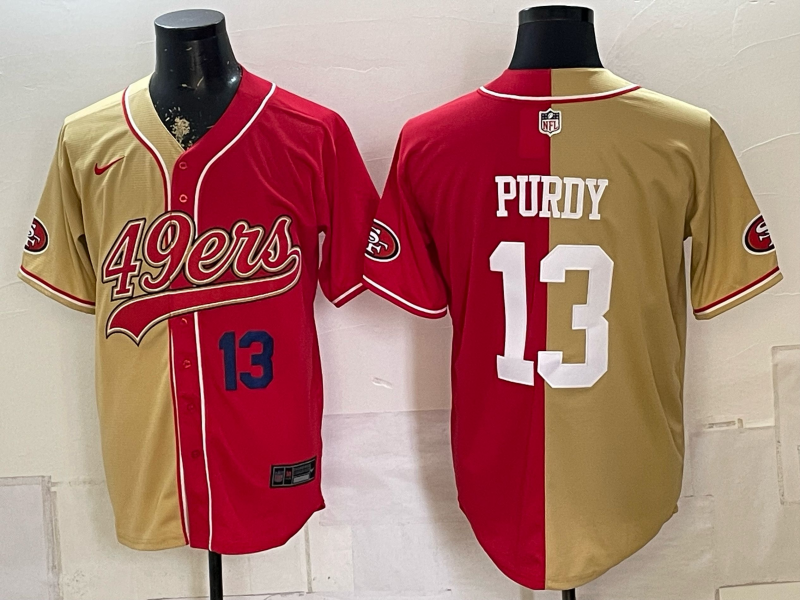 Men 2026 San Francisco 49ers #13 Purdy red Nike Limited NFL Jersey 08110010